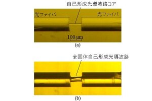 ［プレスリリース］新規クラッド固化プロセスによる低損失全固体自己形成光導波路の作製に成功〜光通信部品の簡易低損失実装に期待〜